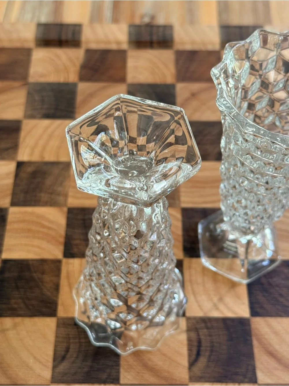 Vintage pair clear